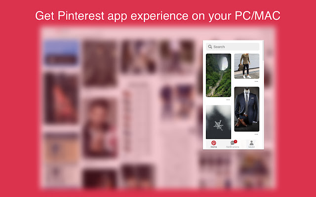 Pinterest Chrome Extension - Mobile Pinterest for PC/MAC