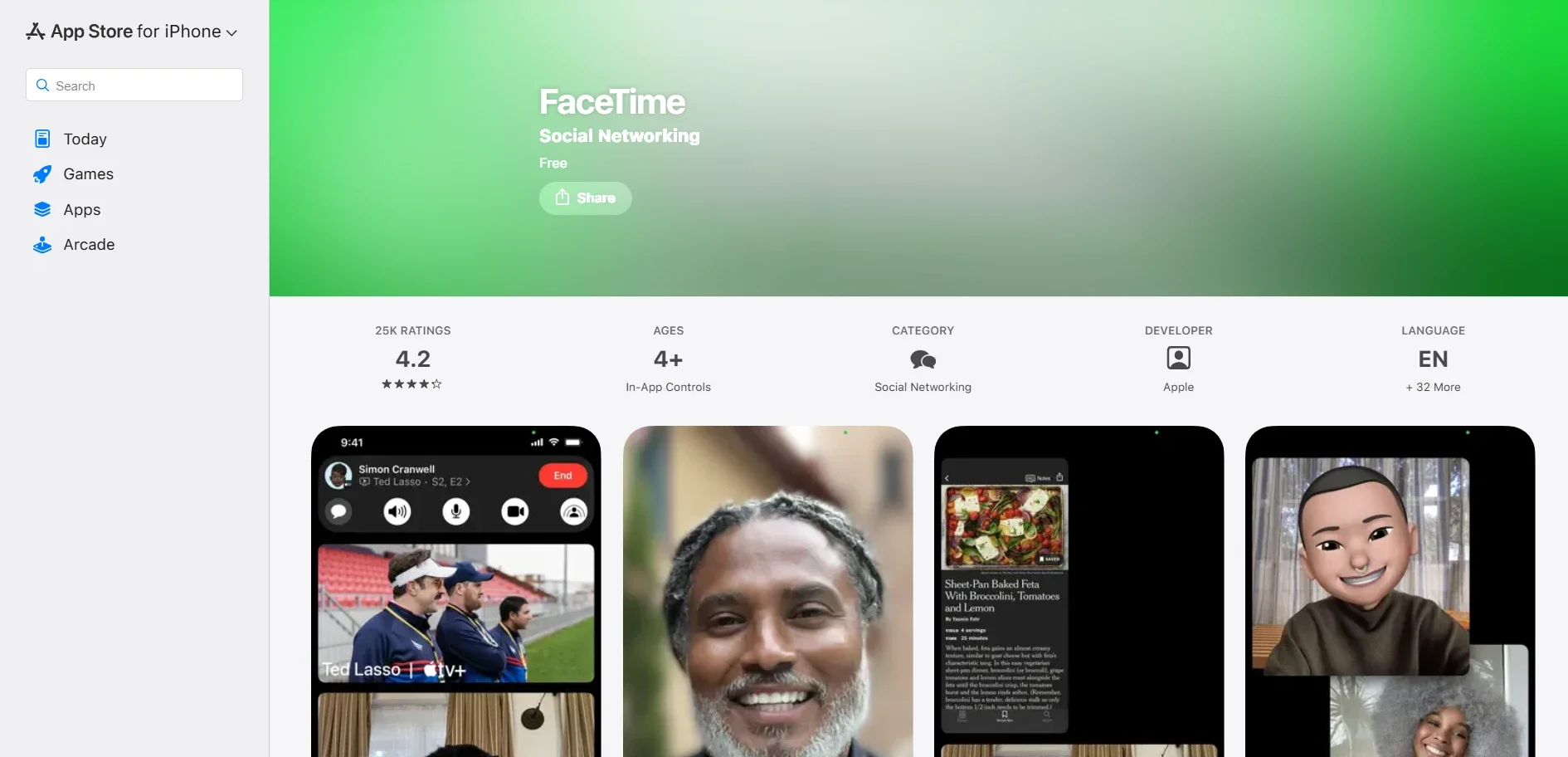 FaceTime-Wifi calling app
