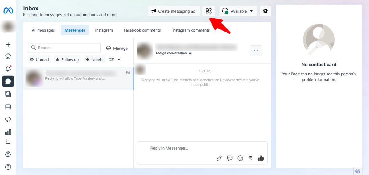 how do you make an anonymous reply on facebook