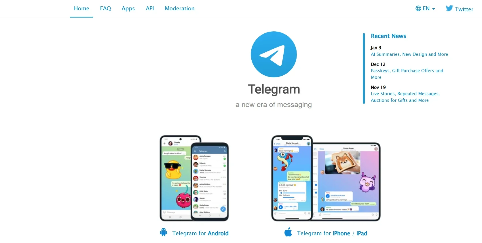 Best WiFi Calling Apps - Telegram