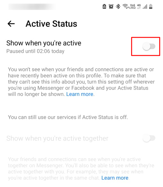 How to alter your Facebook active status on an Android or iPhone