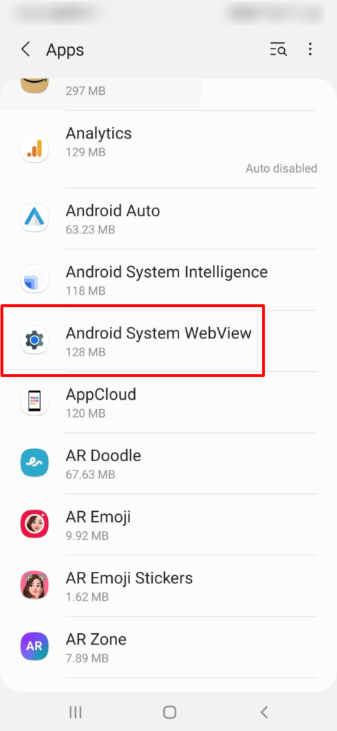 How to Fix the Android System WebView Won’t Update Issue - step - 3