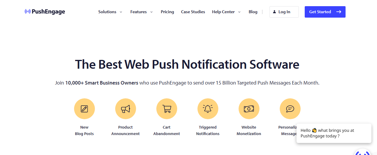 Best Web Push Notification - PushEngage