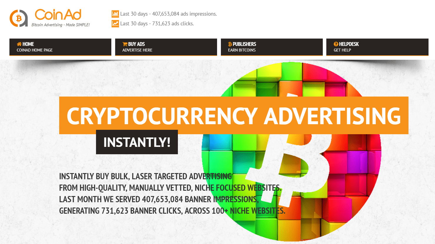 Best Crypto Ad Network - CoinAd