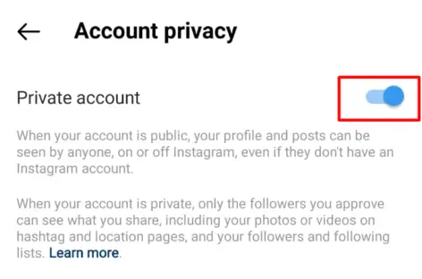 How to Hide Followers on Instagram 4