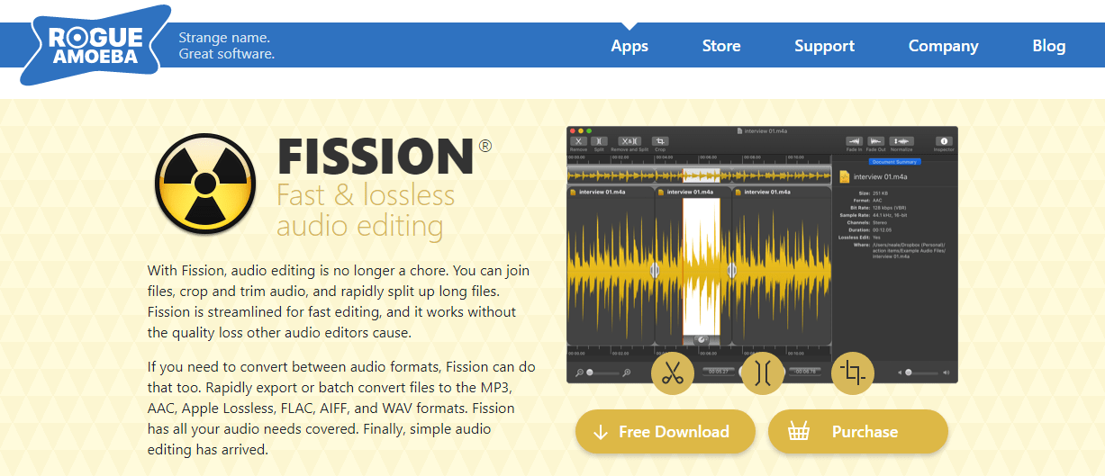 Paid MP3 Splitter Tools Mac - Fission