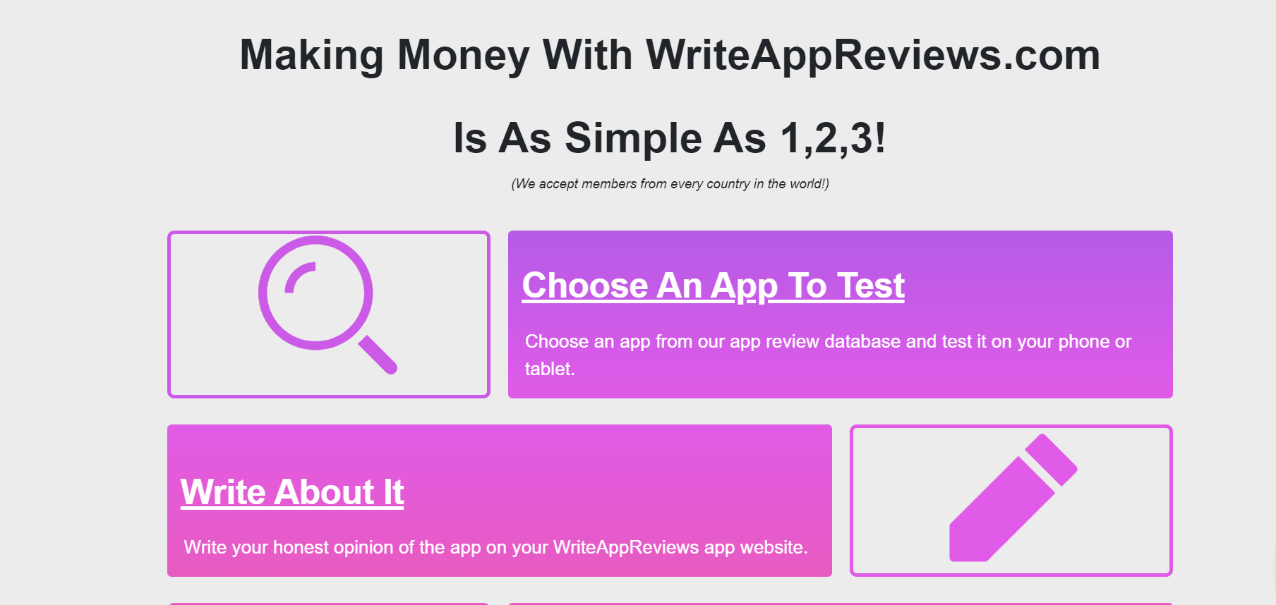 WriteAppReviews Pricing