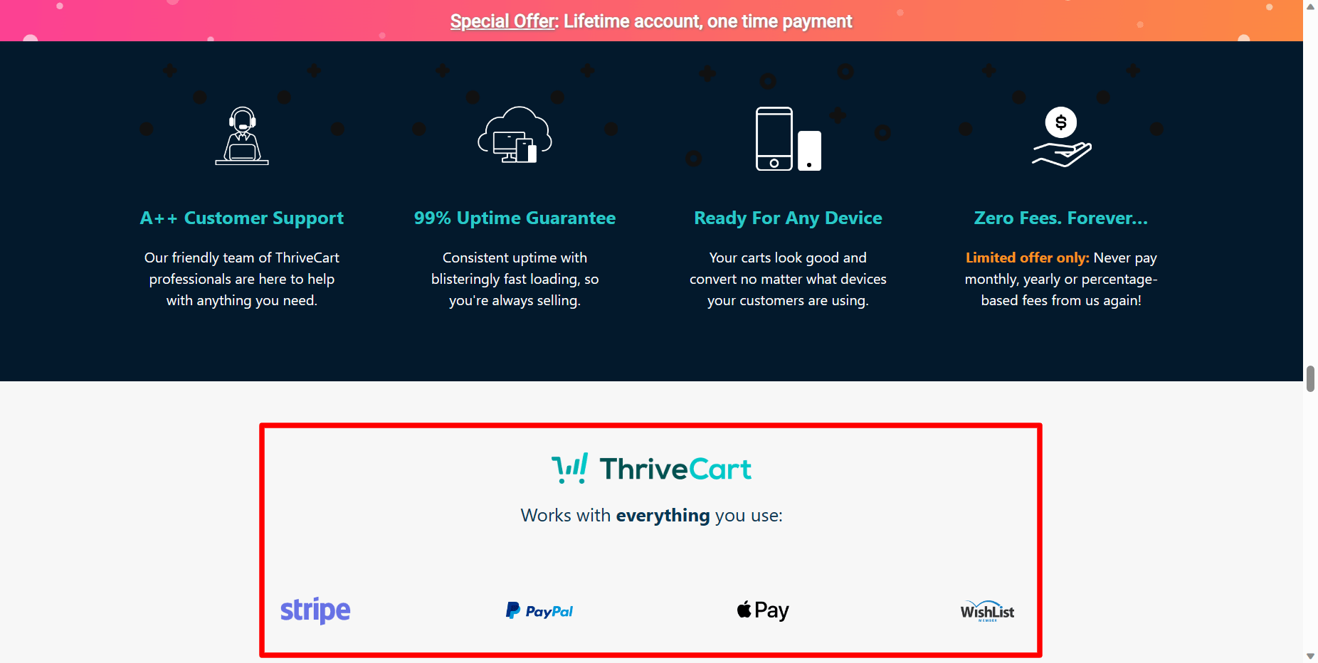 ThriveCart Payment Gateways Configuration