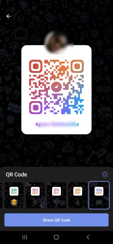 How to Generate Telegram QR Code 2