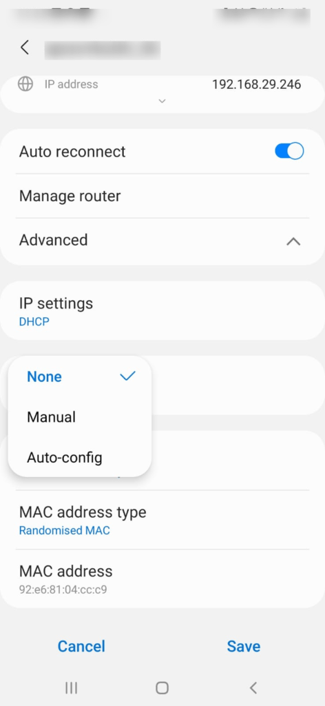 How to Configure Android Proxy Settings 4