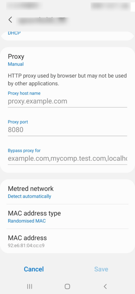 How to Configure Android Proxy Settings 4