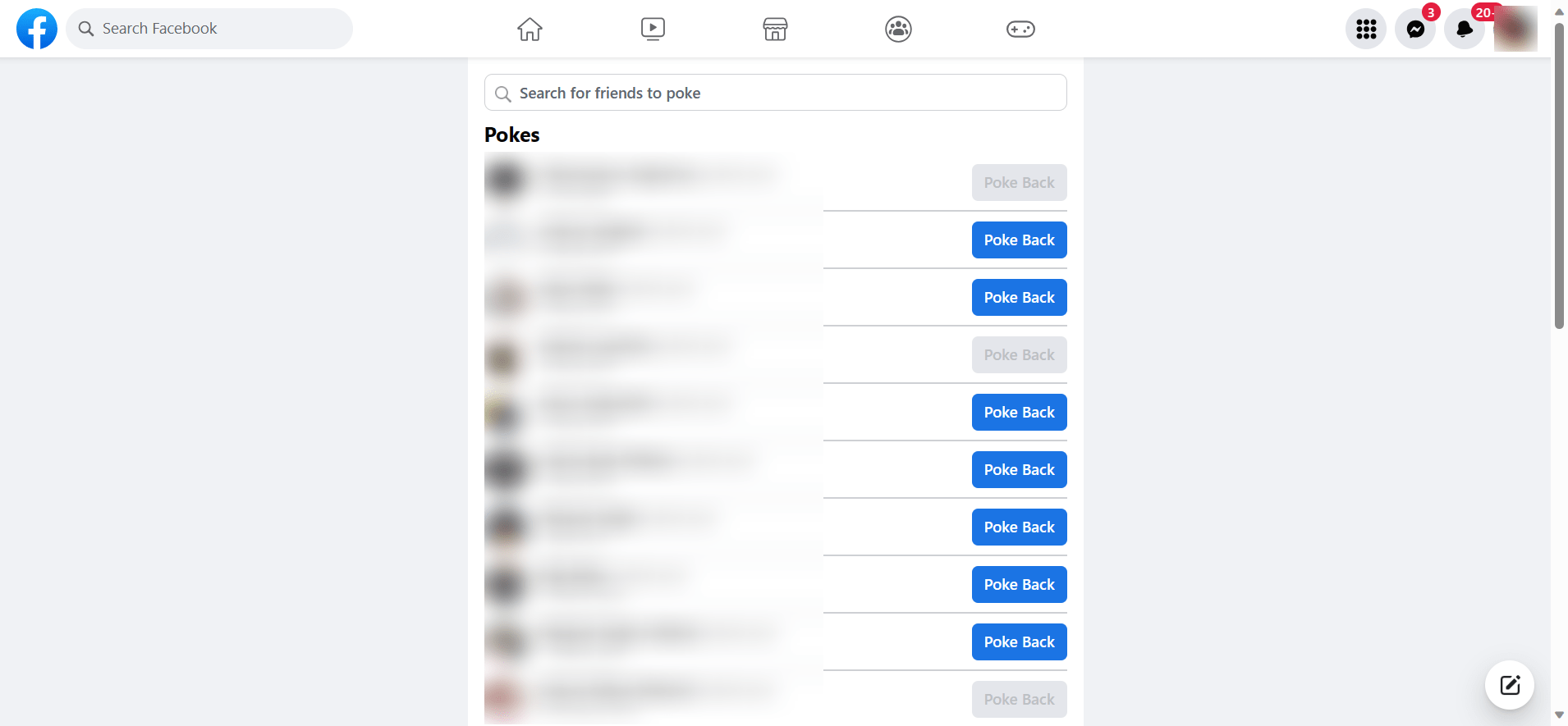 How to Poke Someone on Facebook On a Desktop