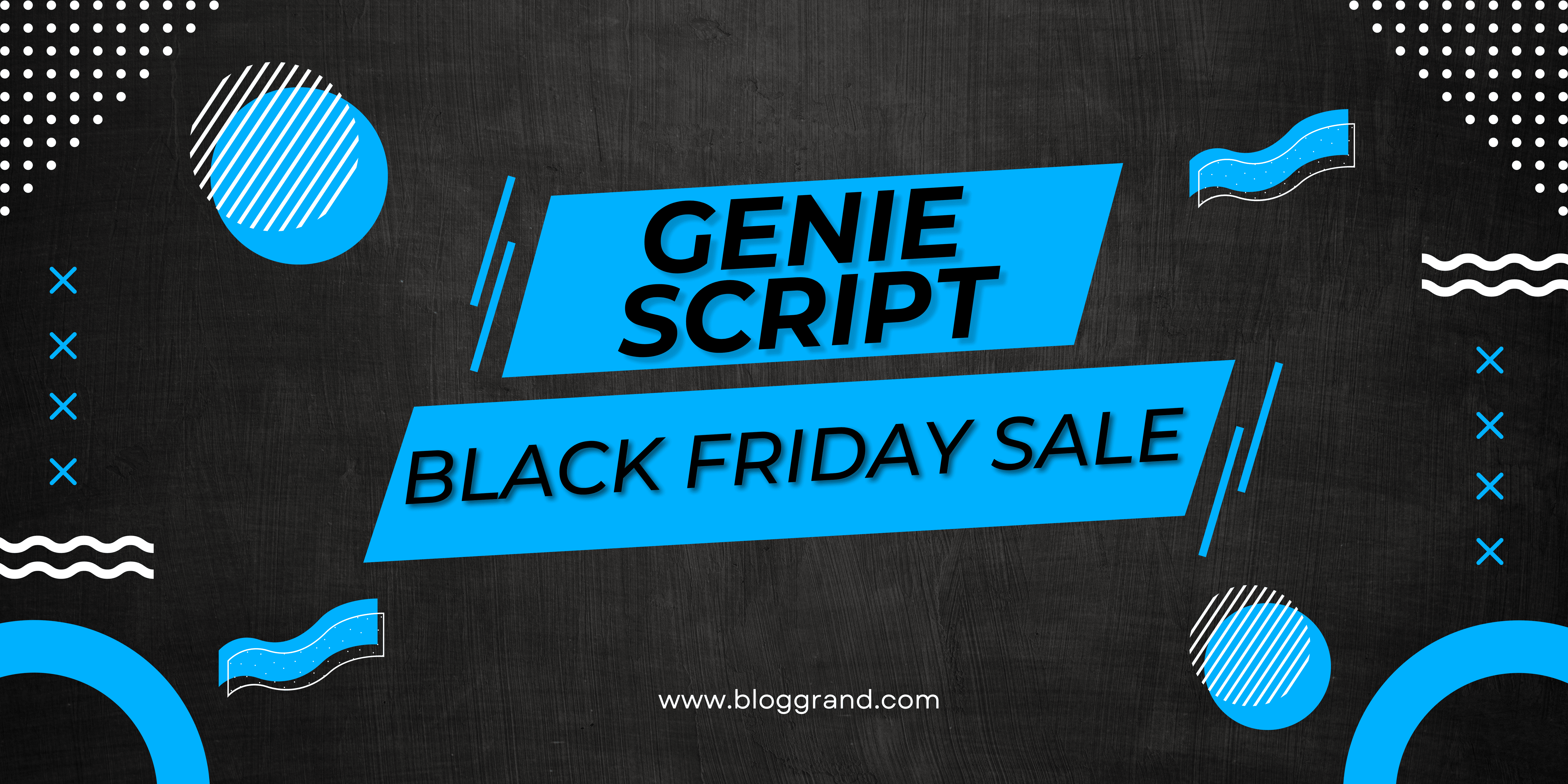 Genie Script Black Friday Deals