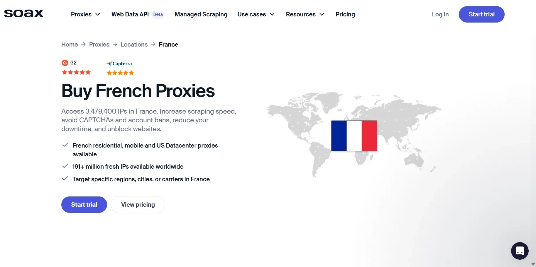 French-Proxies-SOAX