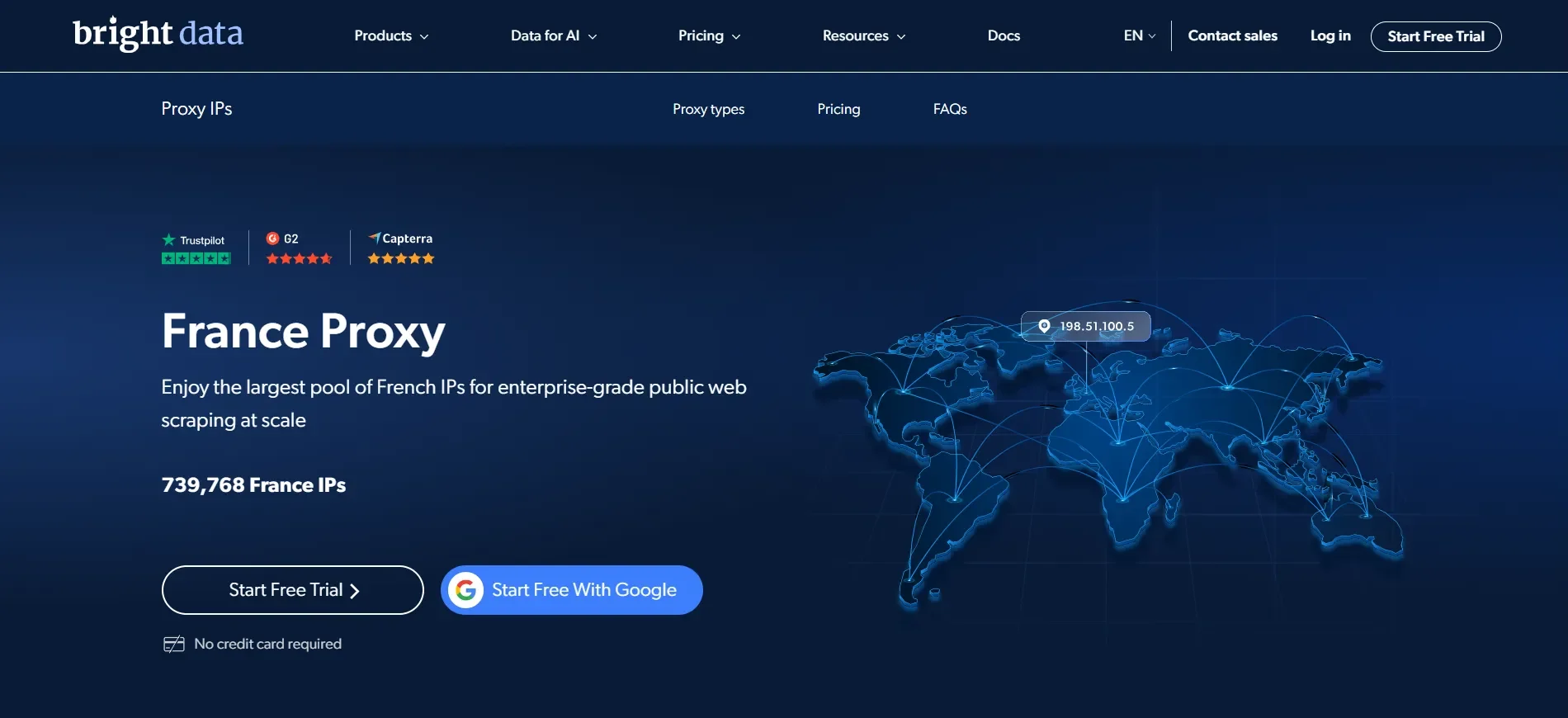 France Proxy - Bright Data