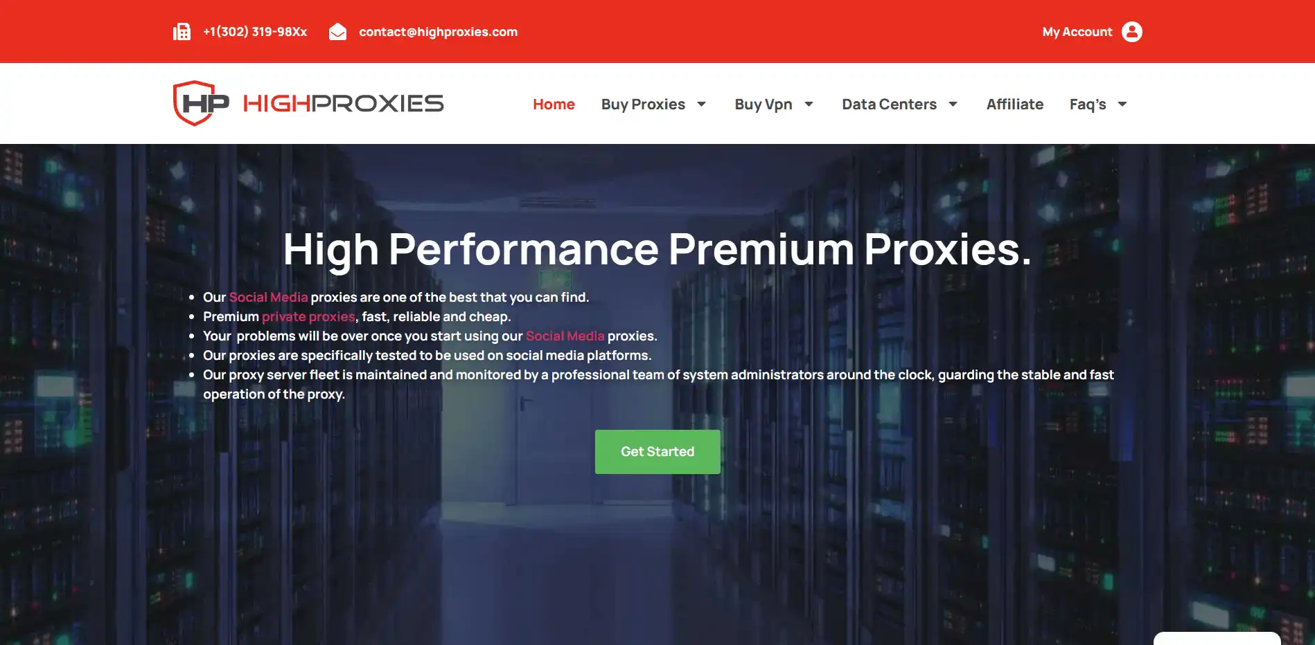 high proxies - top shared proxy service