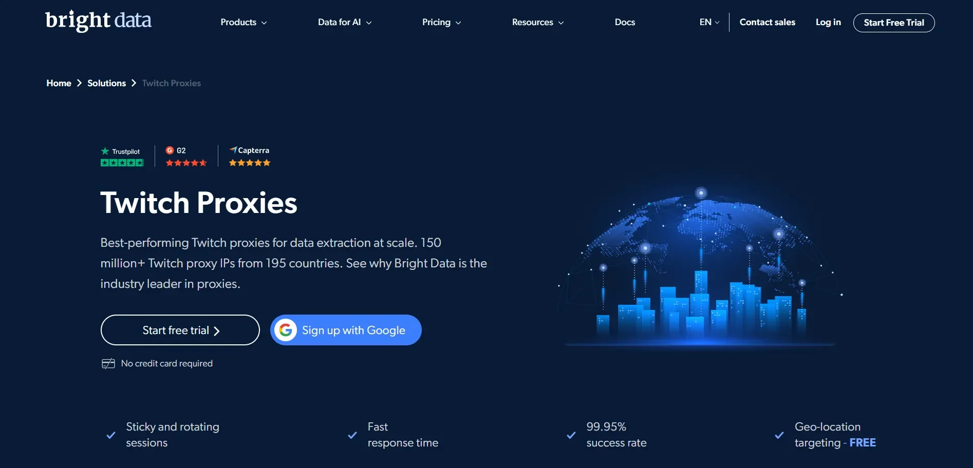 Bright Data - Best Twitch Proxies