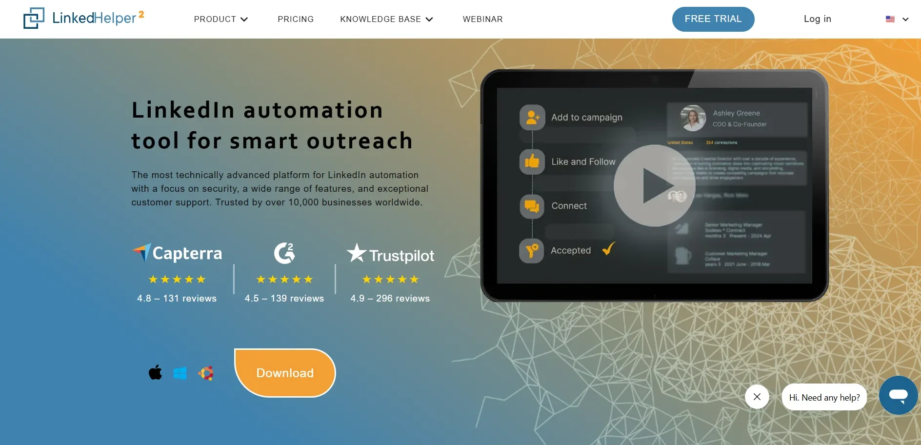 LinkedHelper 2 - Top LinkedIn Automation tool