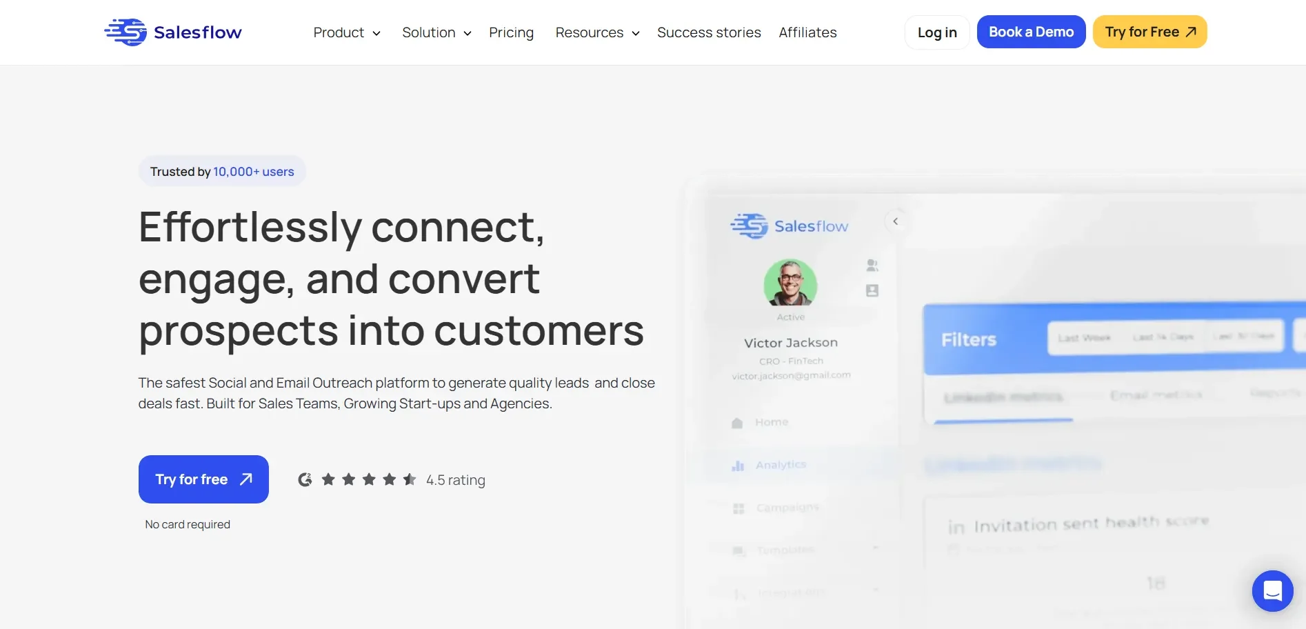 salesflow - LinkedIn Automation tool