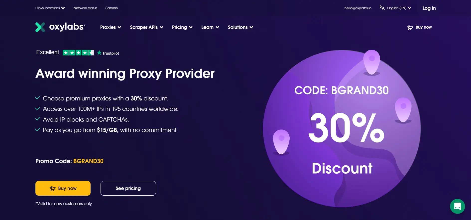 oxylabs - best residential proxy