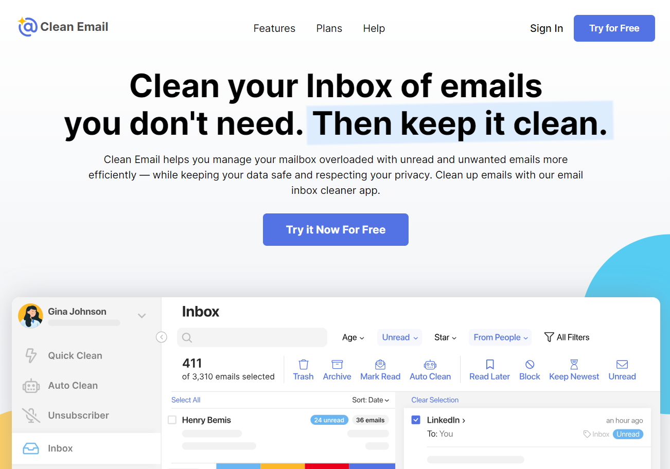 About Clean Email