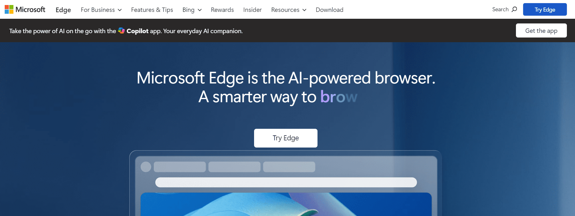 proxy browser - edge
