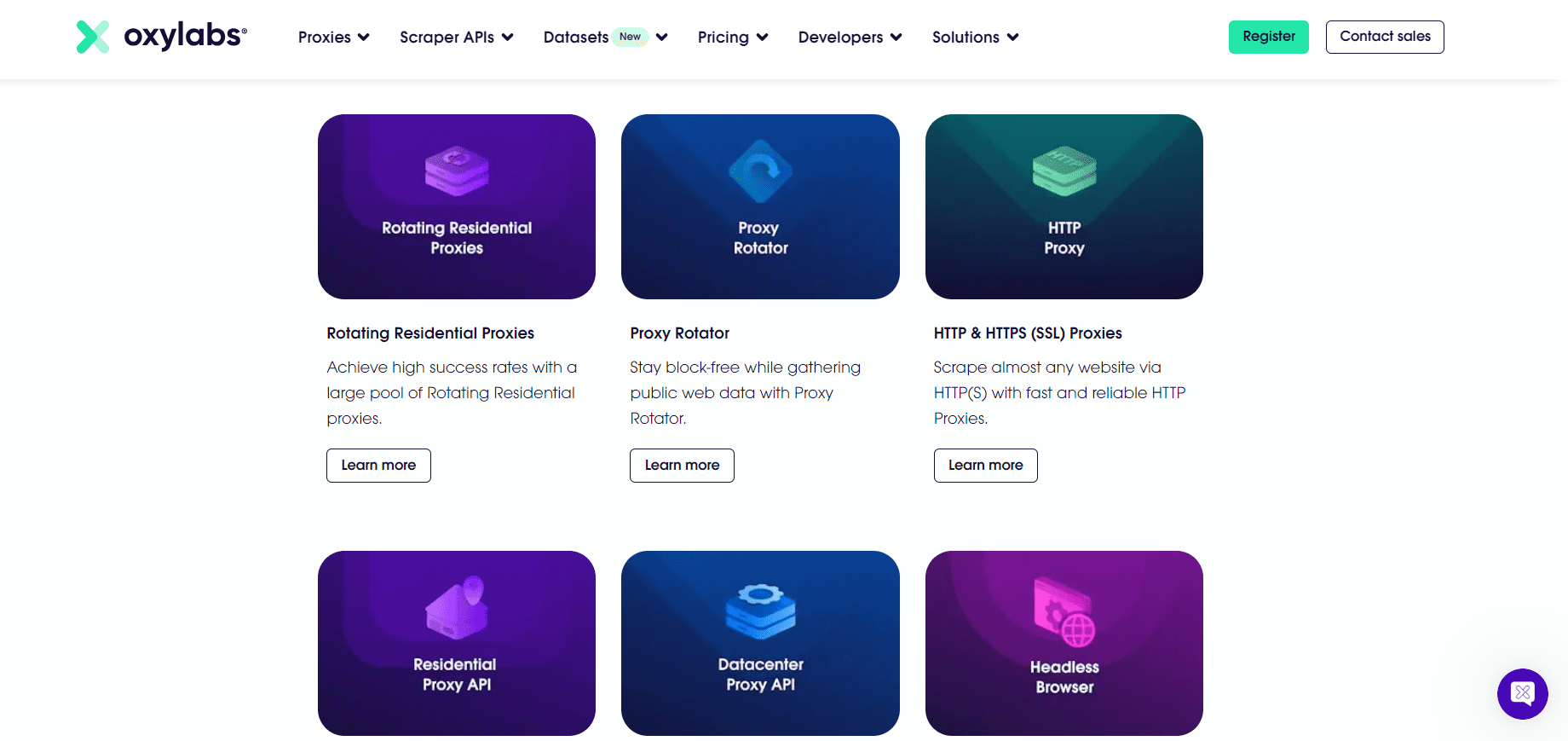 Oxylabs Features