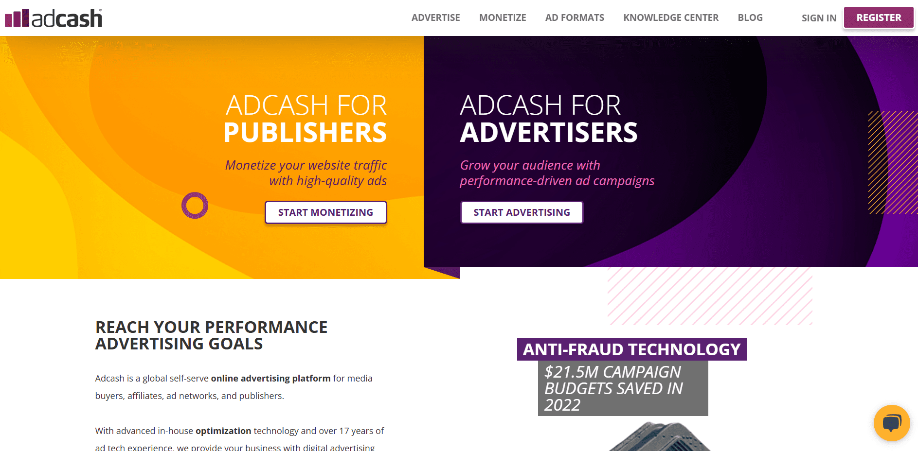 Adcash - Best Push Notification Ad Network 