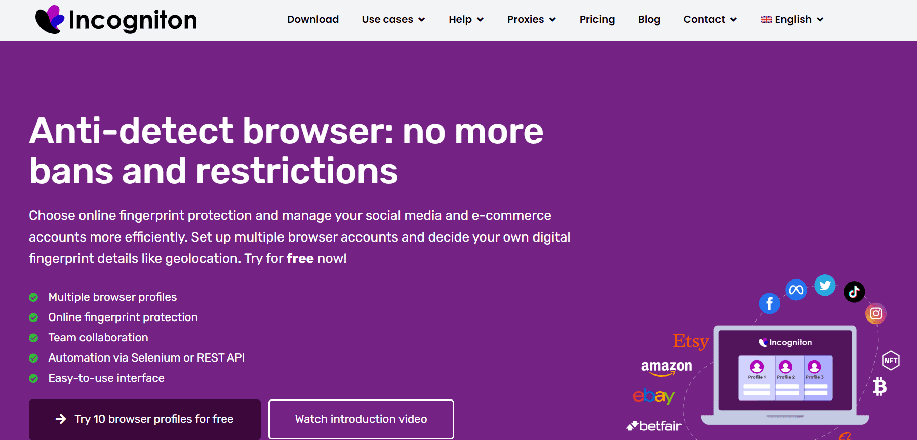 Incogniton Review 2024 Best Anti detect Browser 