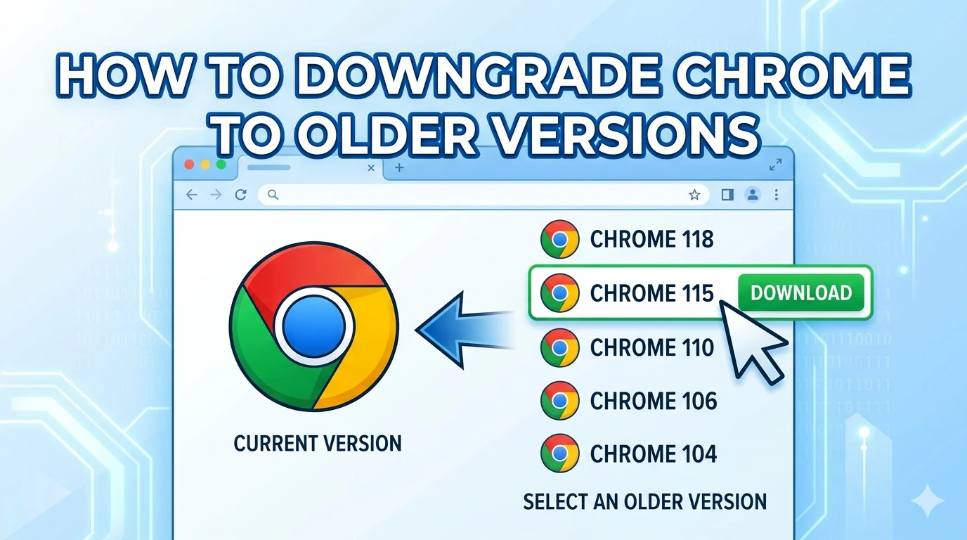 How to Downgrade Chrome to Older Versions