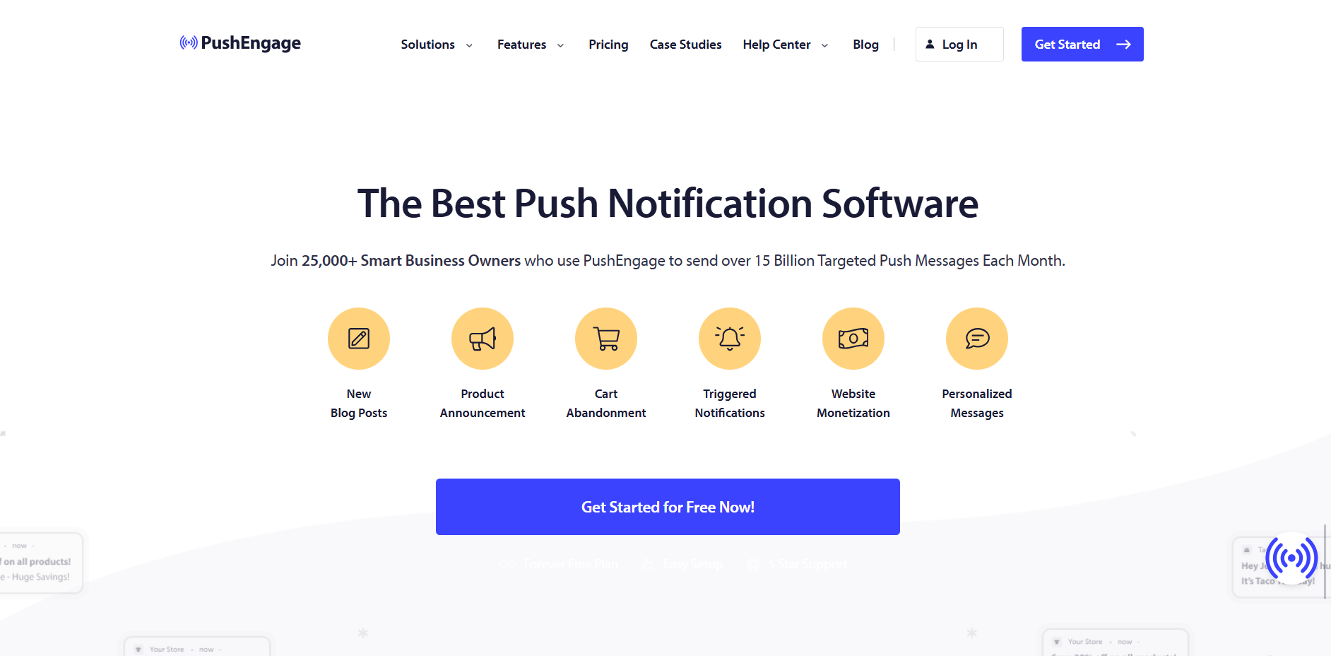 Best Push Notification Ad Networks PushEngage