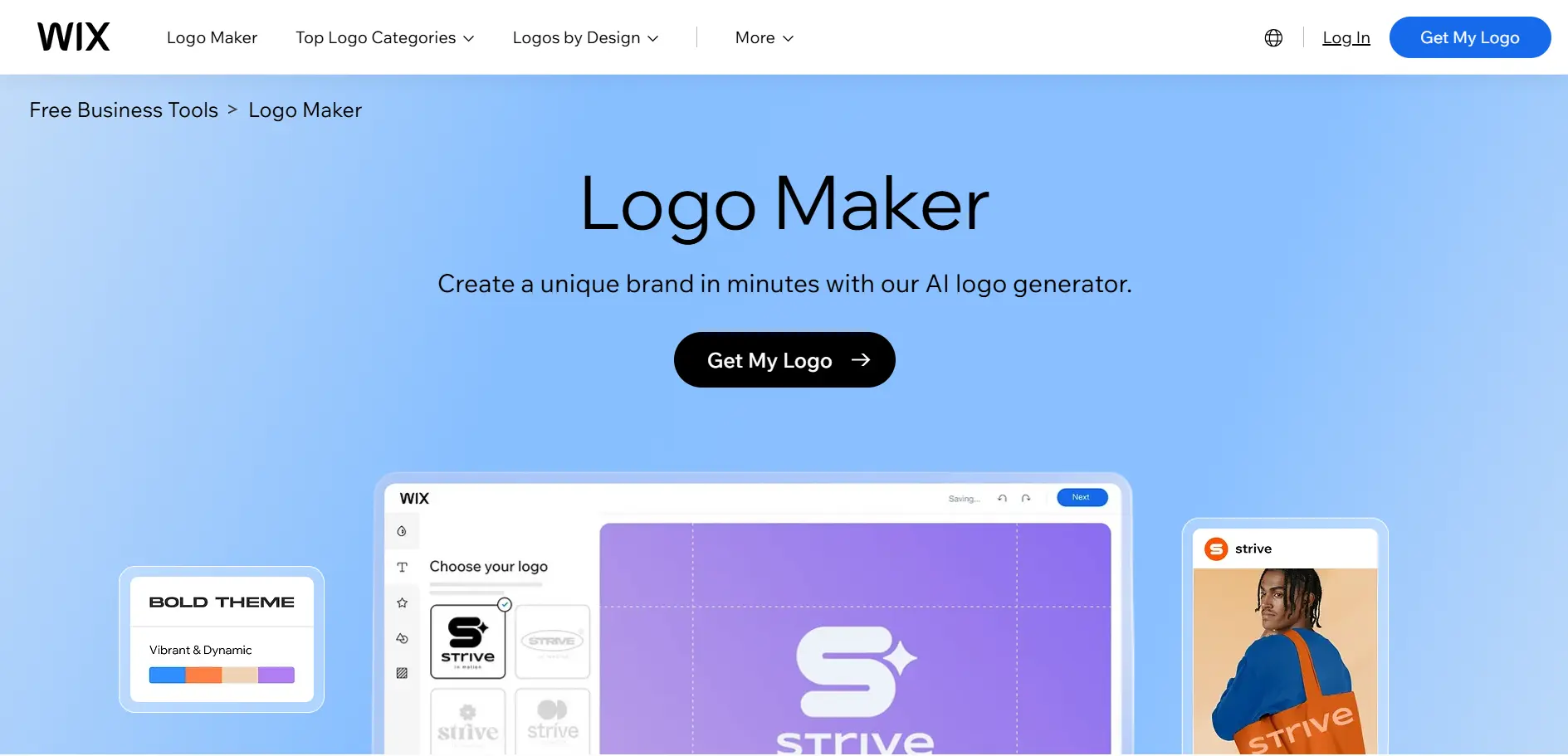 99designs Alternatives - Wix Logo Maker