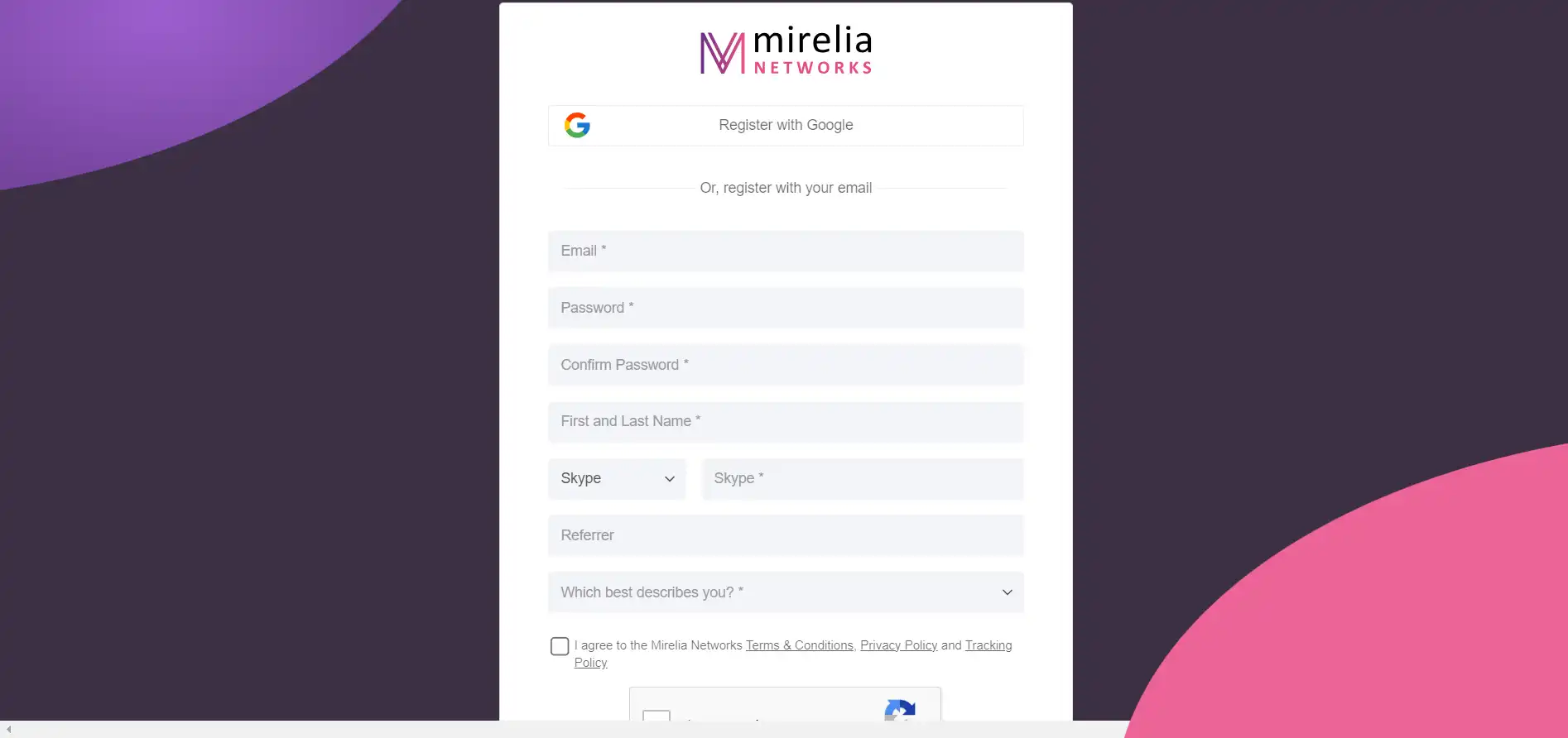 How to get started with Mirelia Networks