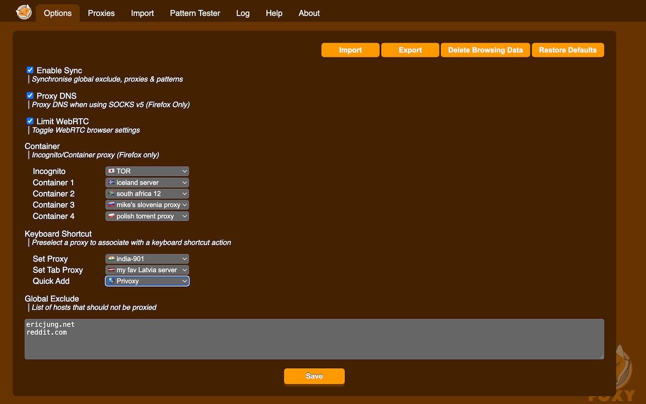 Installing and Configuring FoxyProxy on chrome