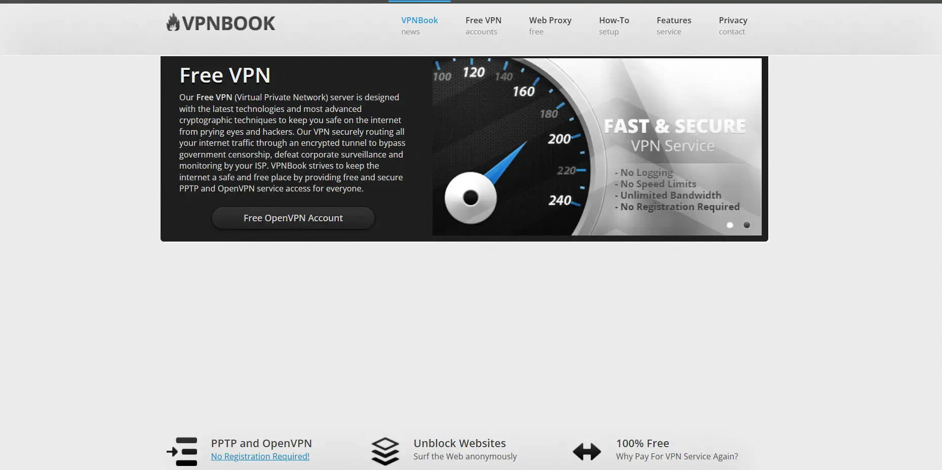 Best Free Proxy - VPNBook