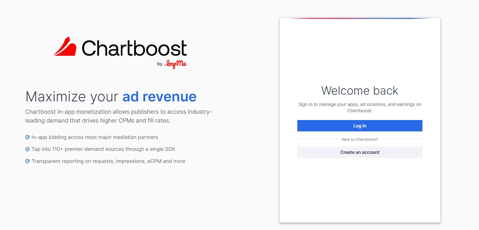 Chartboost - Gaming Ad Networks