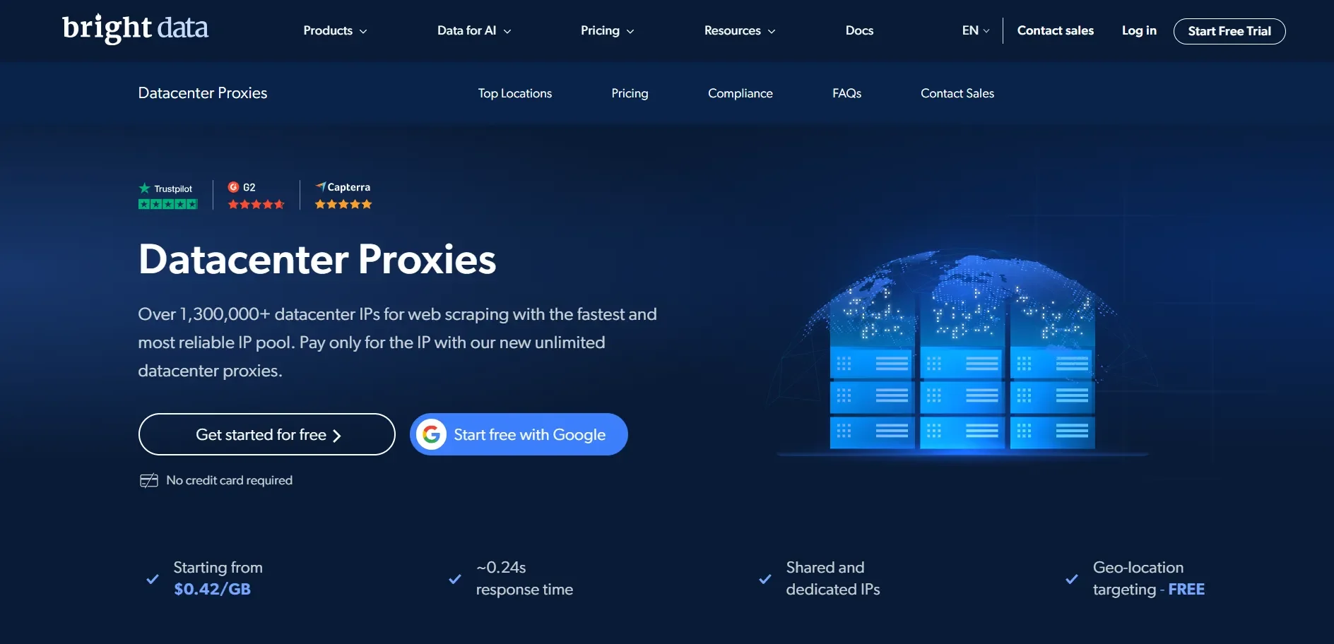 Bright Data - Best datacenter Proxy