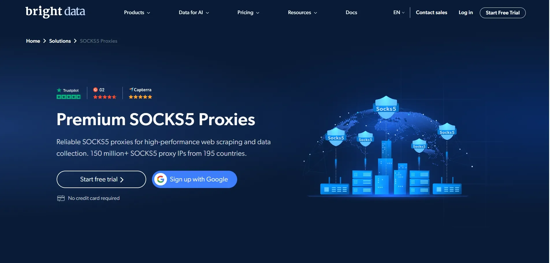 Bright Data - Best Socks5 Proxy 