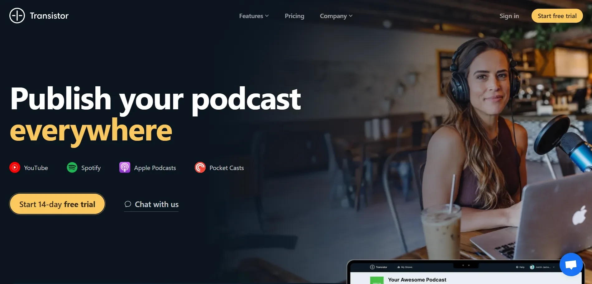 Transistor-Best Podcast Hosting