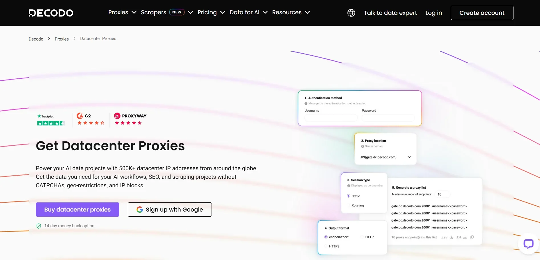 decodo - Best datacenter Proxy