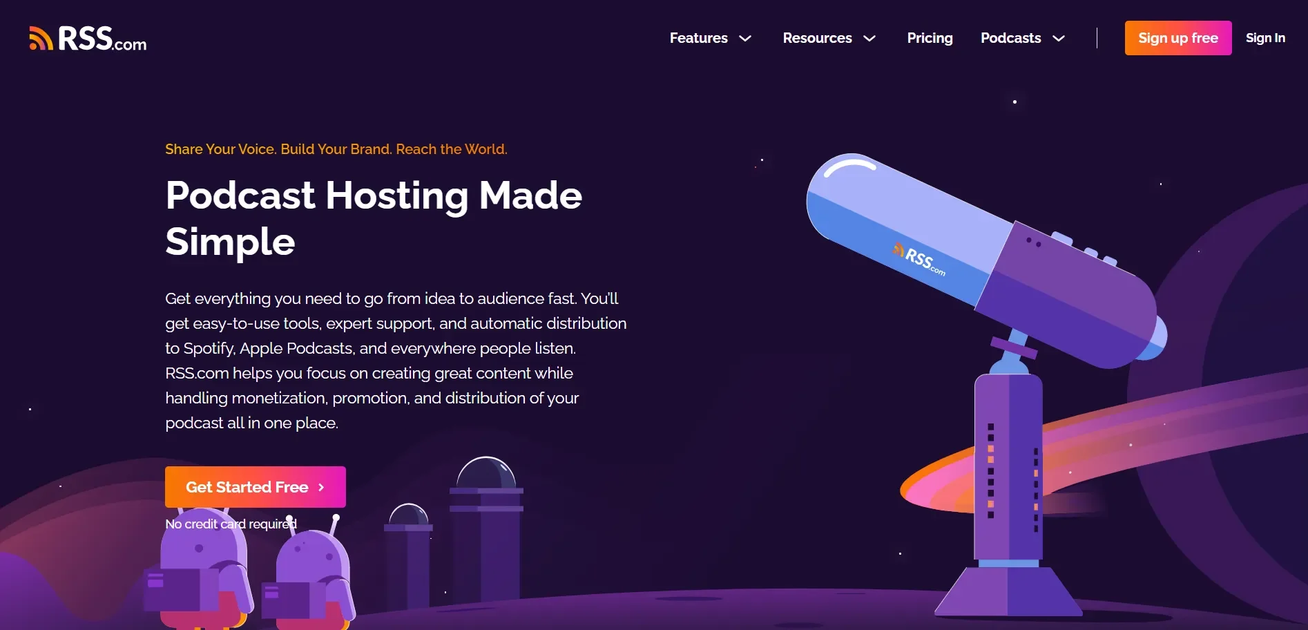 rssdotcom - Best Podcast Hosting