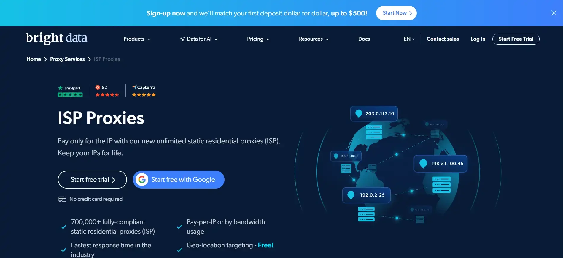 Bright Data Review - ISP Proxies