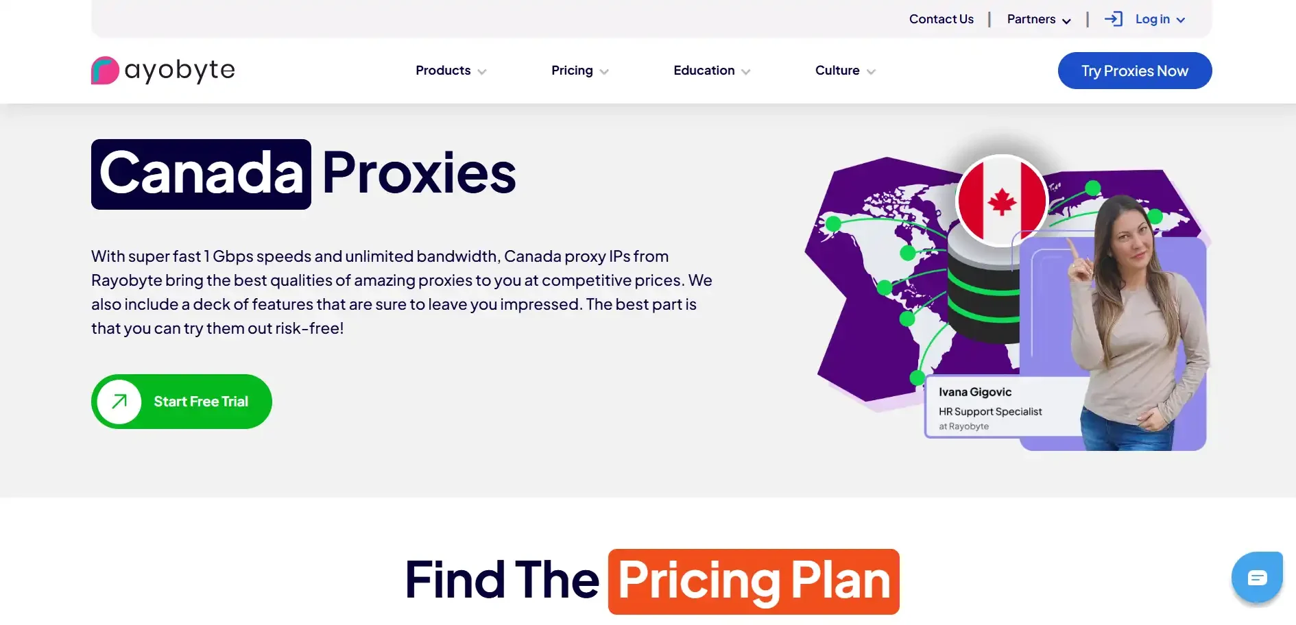 Canada-Proxy-Rayobyte