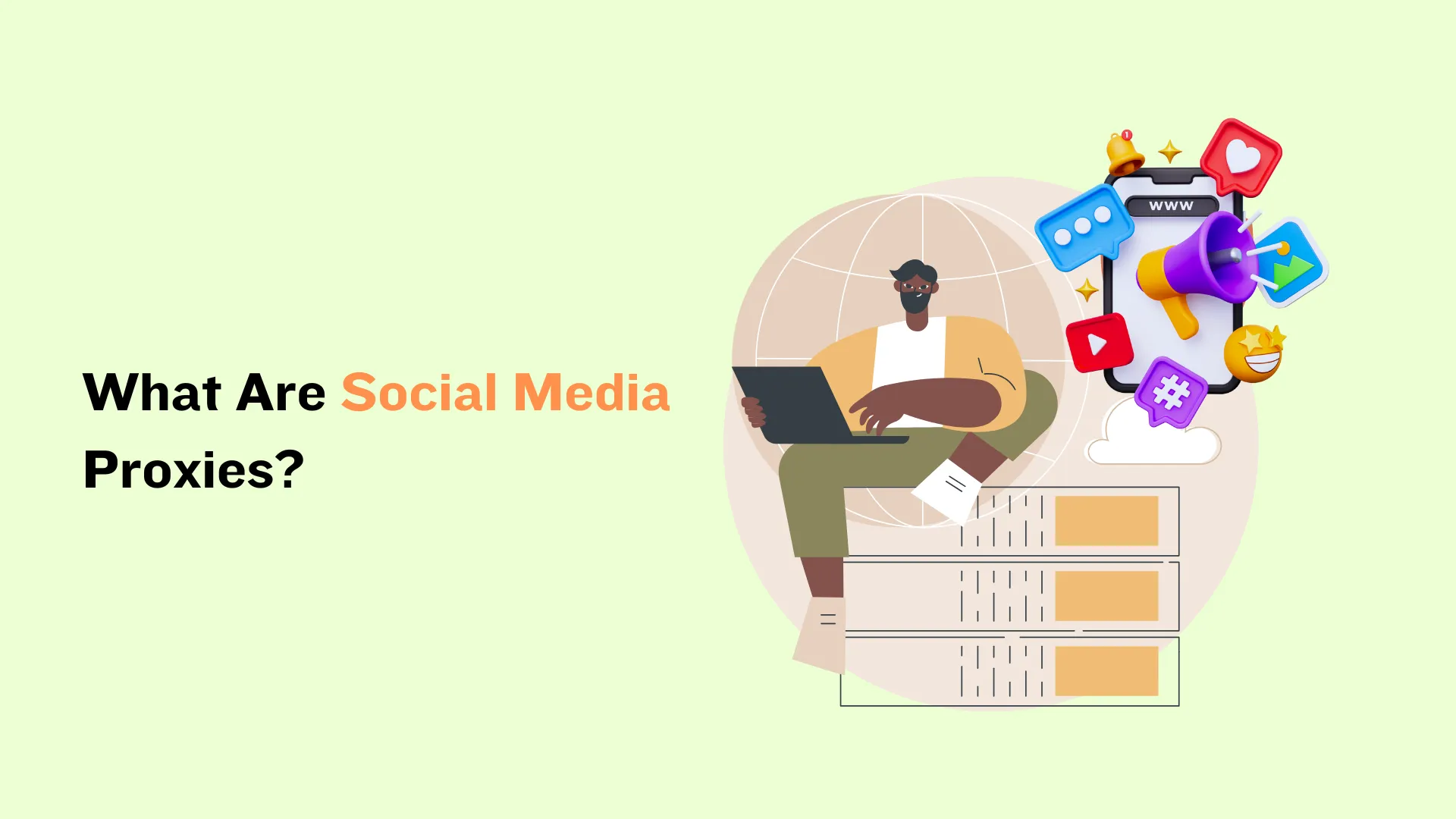 what are social media proxies