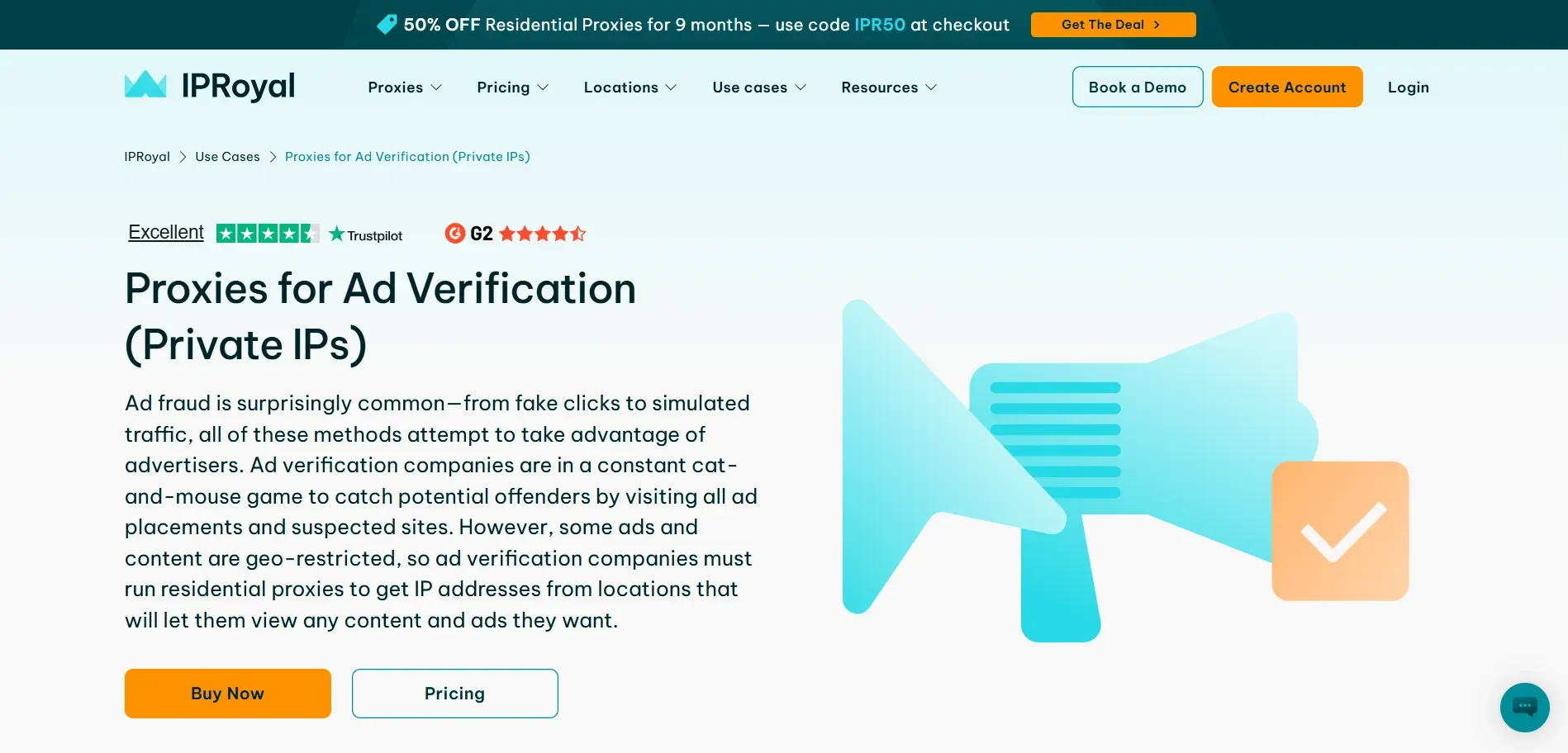 Best Proxy for Ad Verification - IPRoyal