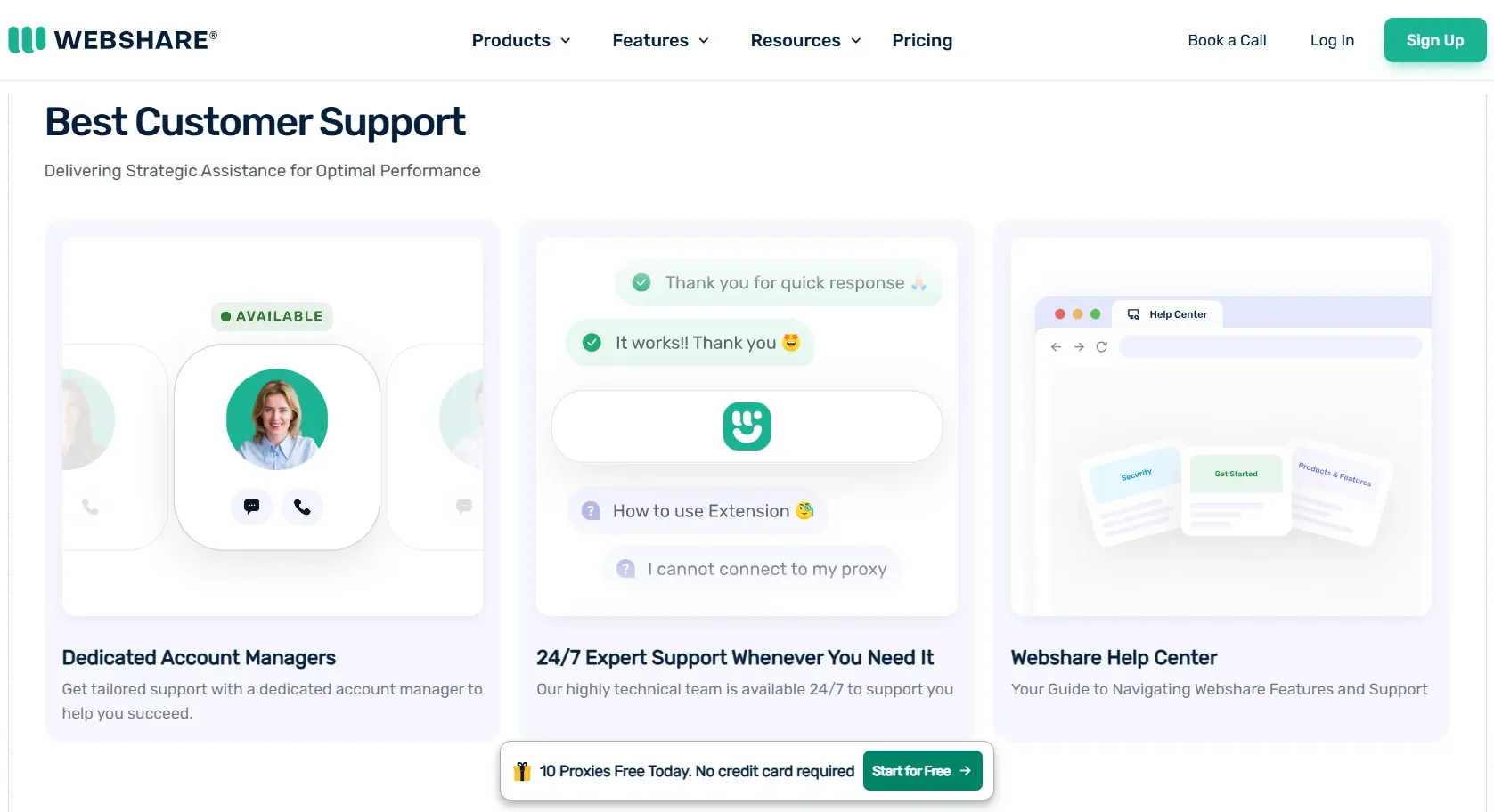 Webshare Review - Customer Support