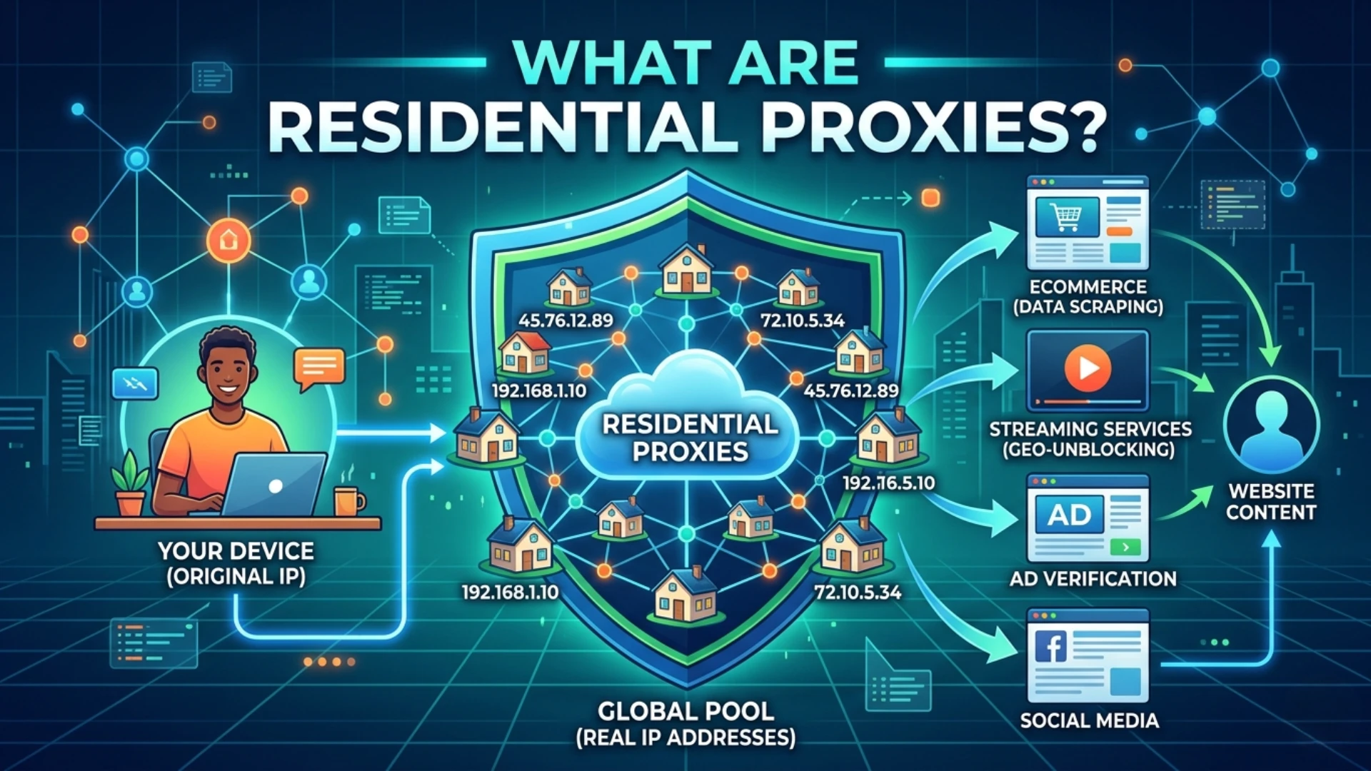 what are residential proxies