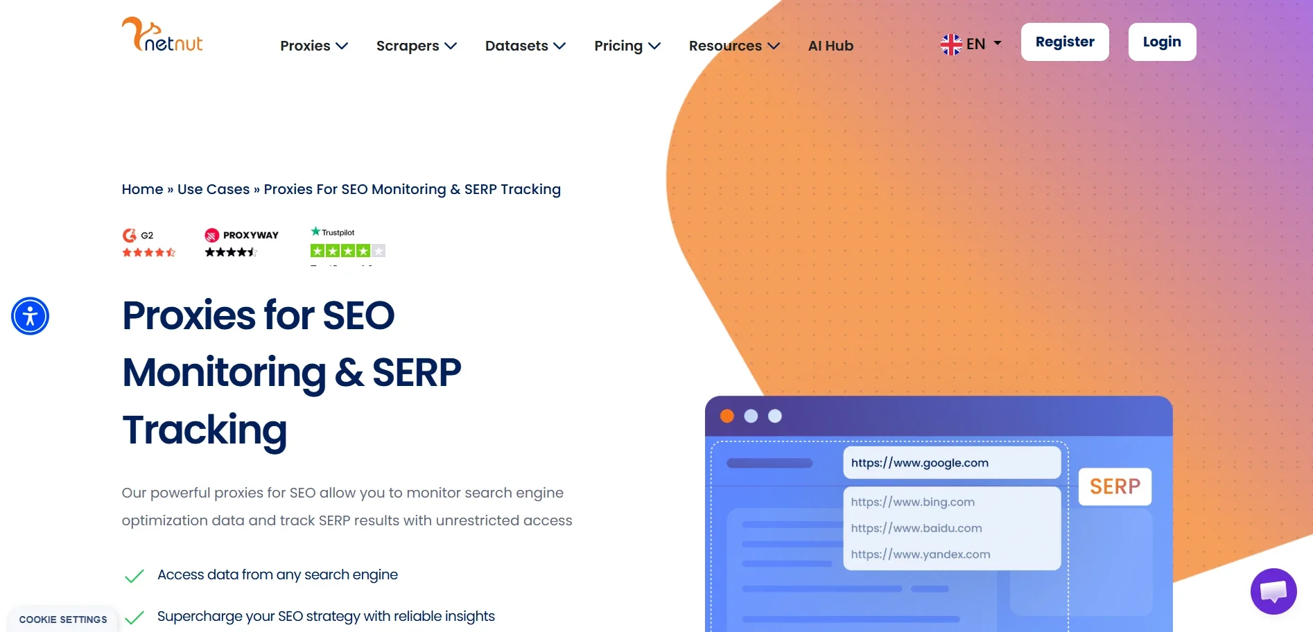 SEO Proxy Provider - NetNut