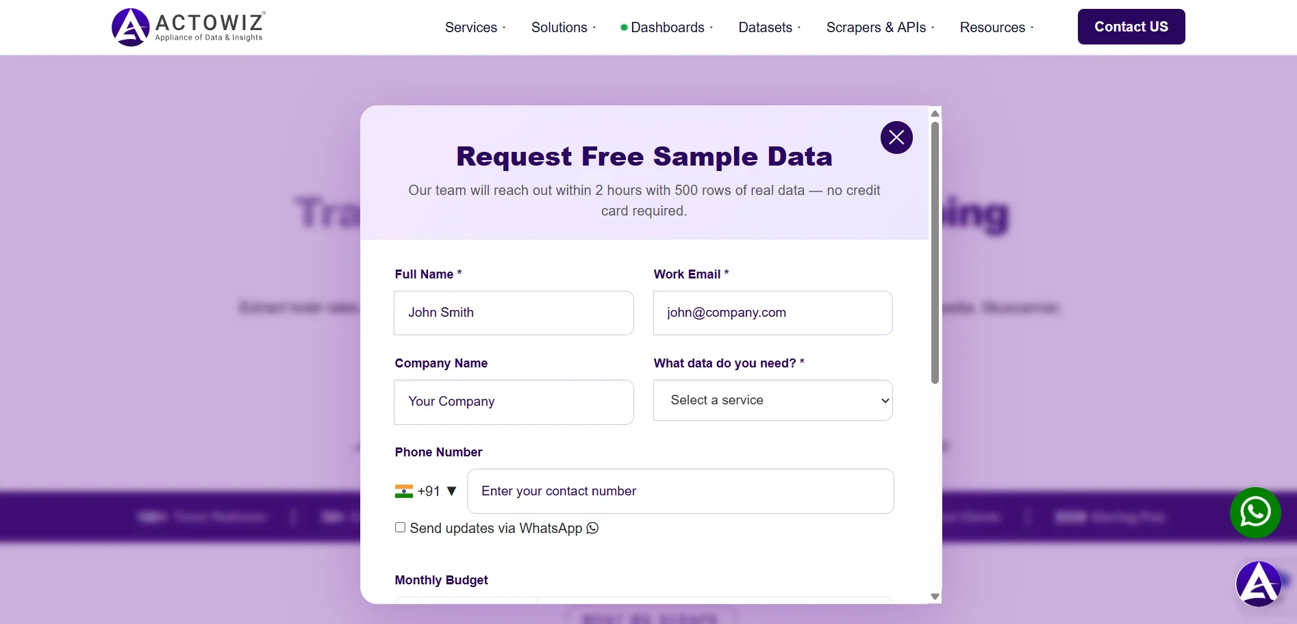 Actowiz Solutions travel datasets covering Expedia, Booking.com, Skyscanner, and MakeMyTrip